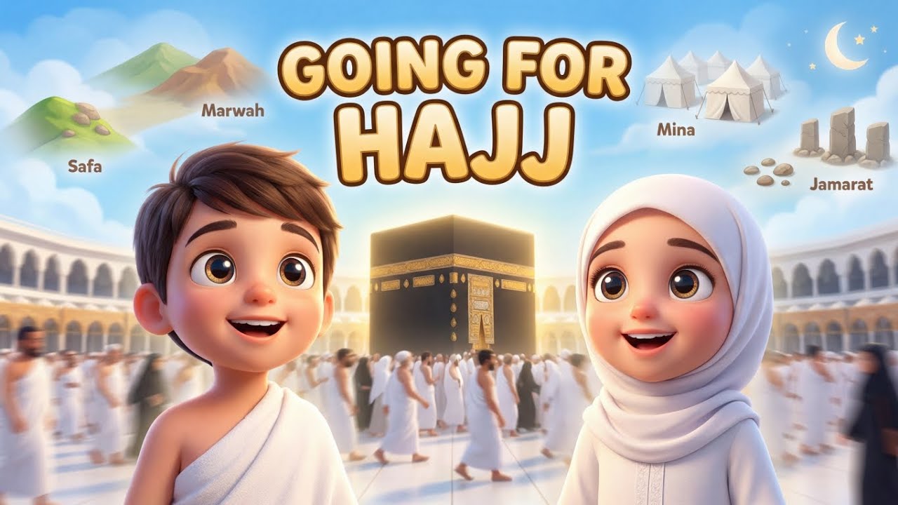 Going for Hajj – My First Hajj | Islamic Kids Animated Rhyme | I Love Muslim TV