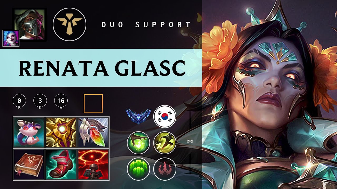 Renata Glasc Support vs Nautilus - KR Diamond Patch 26.02