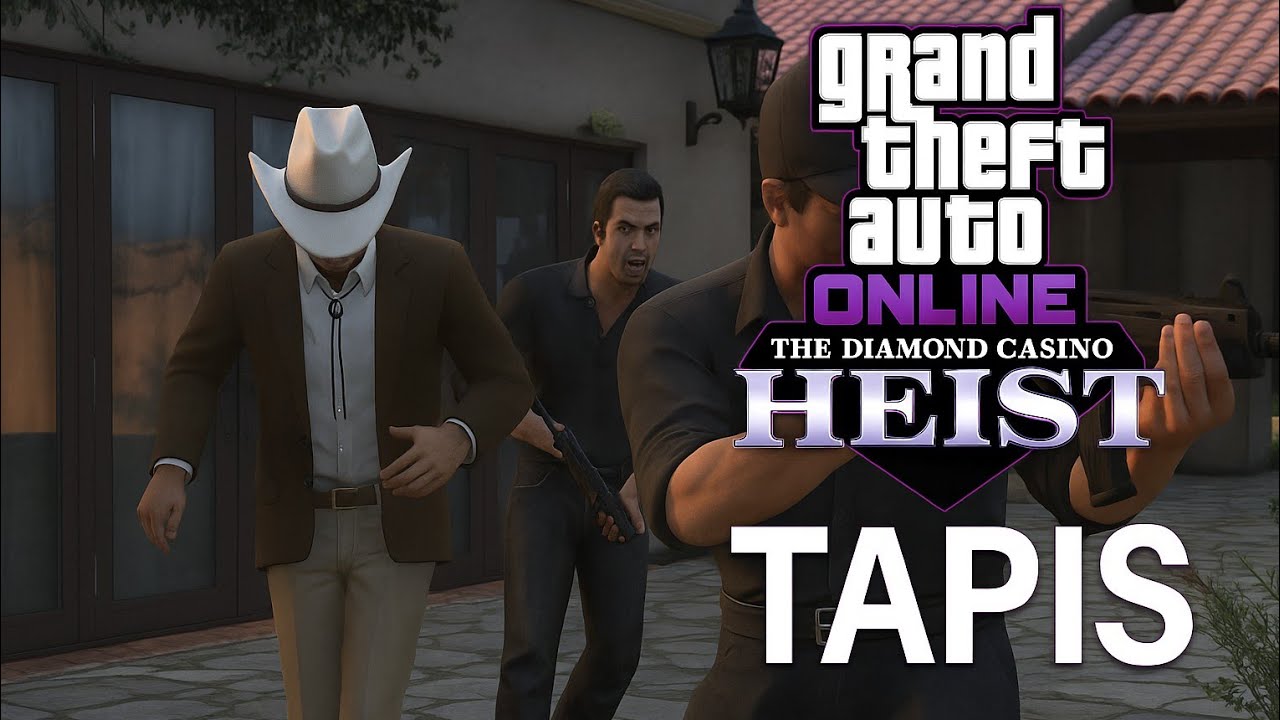 GTA 5 ONLINE MISSION CASINO : Mme BAKER [Tapis]