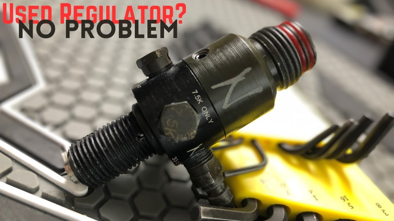 Used Ninja Paintball Tank Regulator? No Problem. What to Check and How to Rebuild