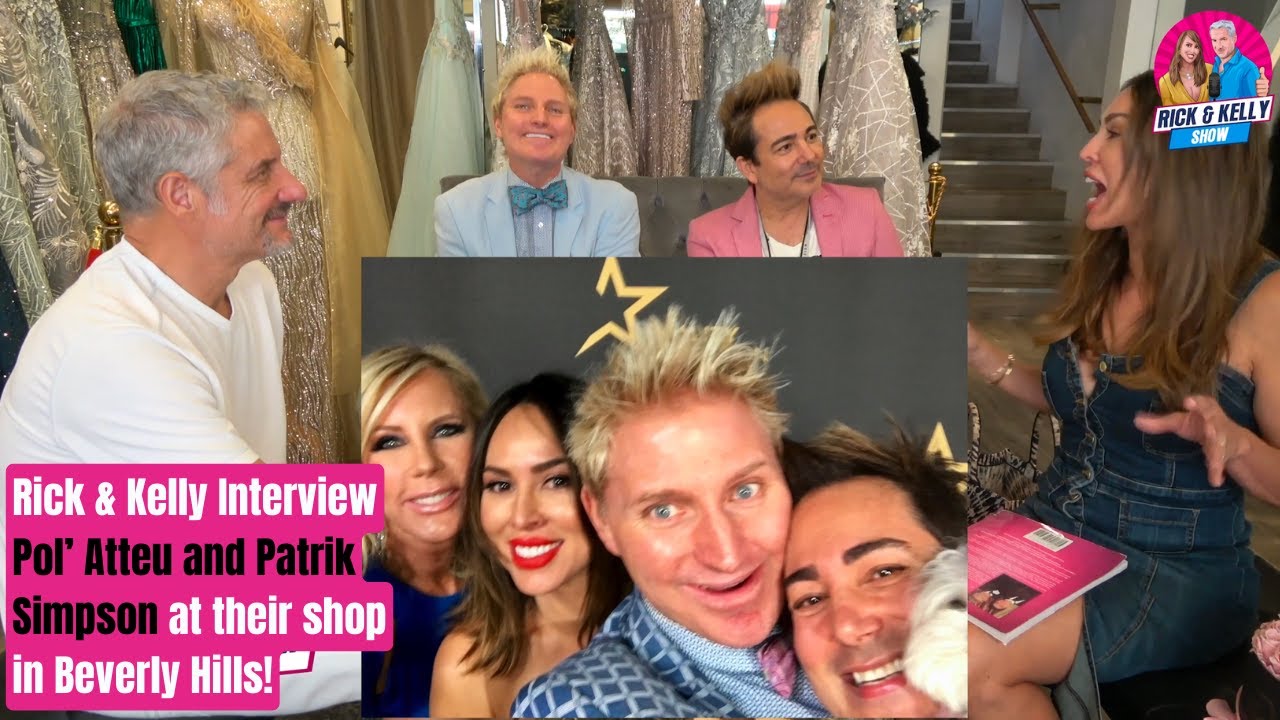 Rick & Kelly Interview Pol’ Atteu and Patrik Simpson at their shop in Beverly Hills!
