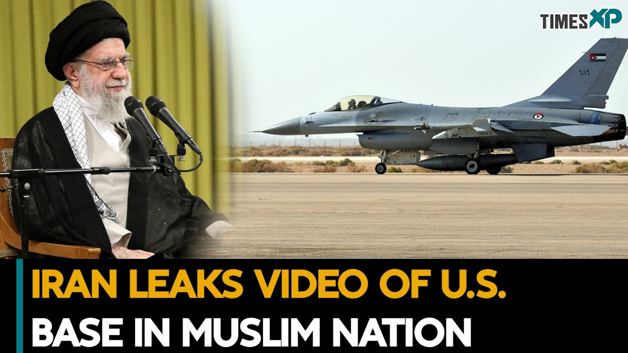 Iran Leaks Video Of U.S. Base In Muslim Nation| Iran-Israel War
