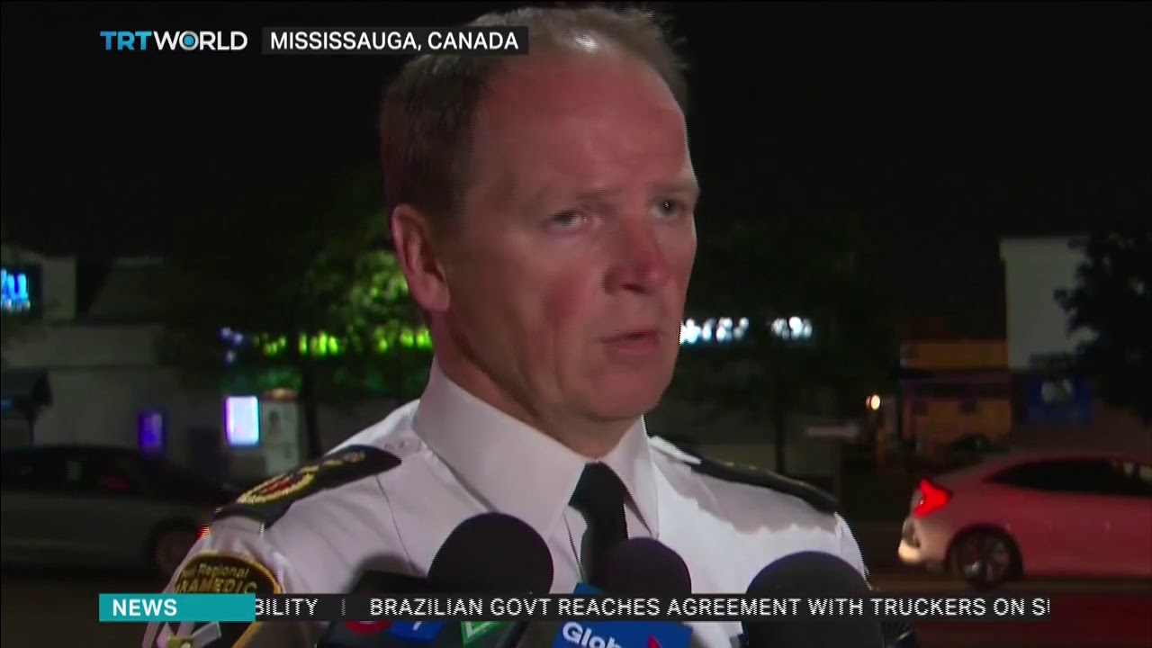 Two suspects flee Canada blast scene - police say
