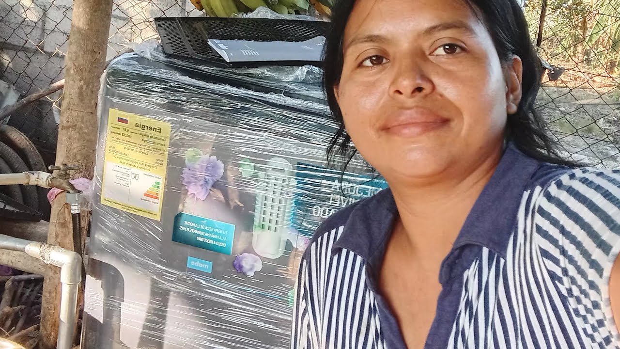 ME SORPRENDI DE VER UN REGALO QUE ME REGALARON DE PARTE DE MI DIOS#UNA LAVADORA