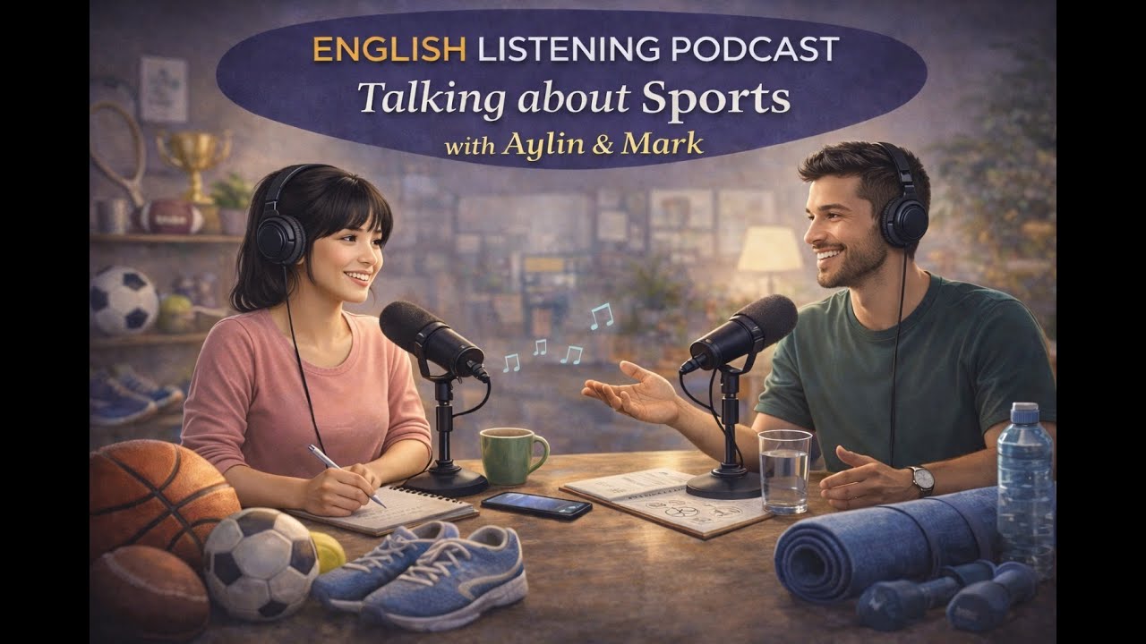 English Conversation About Sports | Daily Speaking Practice (A2–B1)