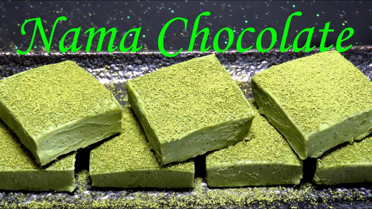 ЯПОНСКИЙ ШОКОЛАД с зеленым чаем Нама шоколад | How to make a Royce chocolate