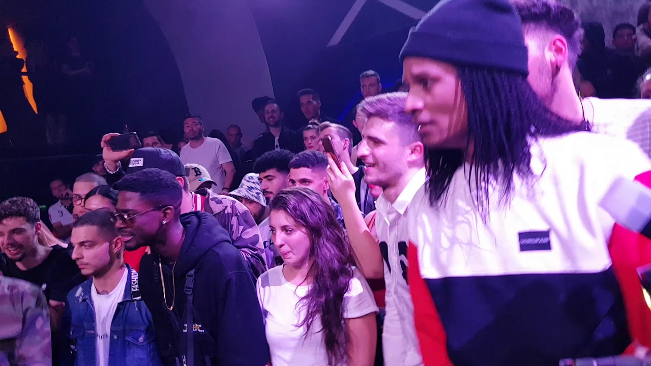 Les Twins Vienna club Schwartzenberg april 2019 In the middle of the crowd 2