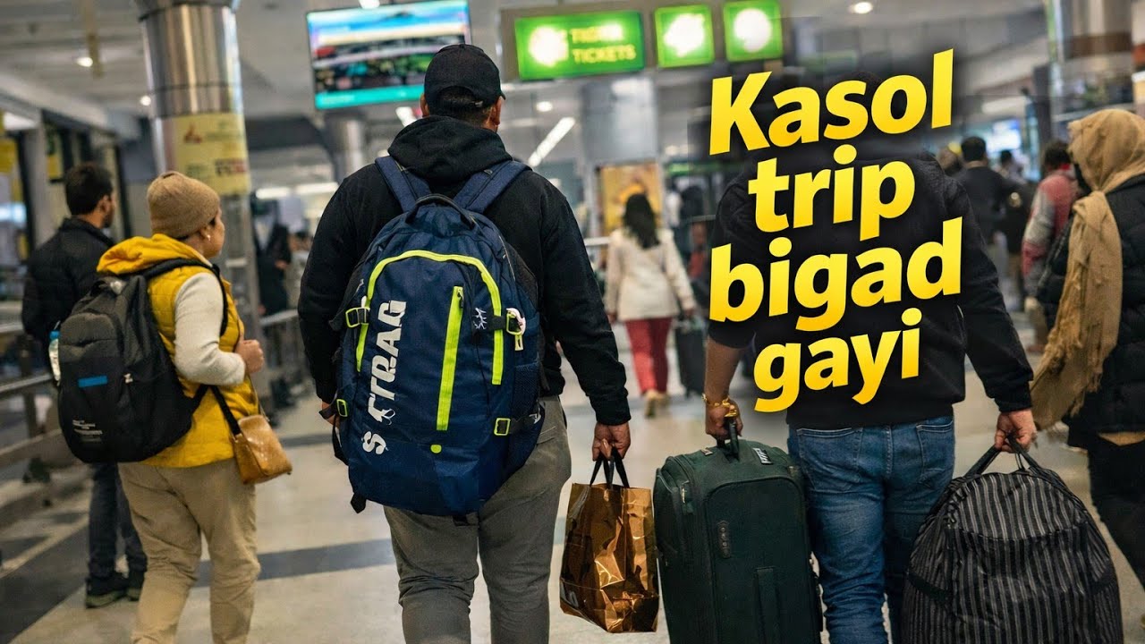 Kasol trip bigad gayi | Couple travel vlog Day 1