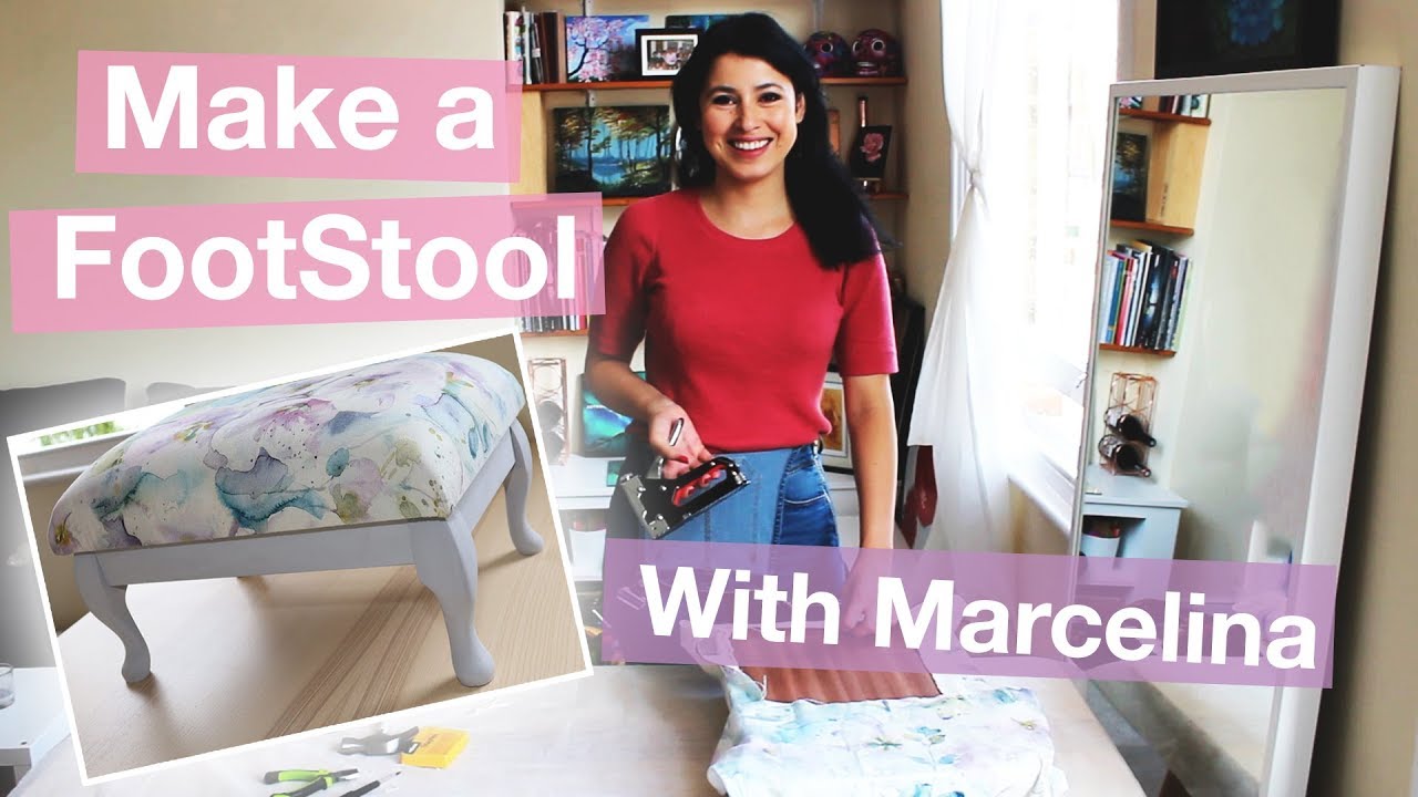 How to Make a FootStool - Quick Step by Step Demonstration