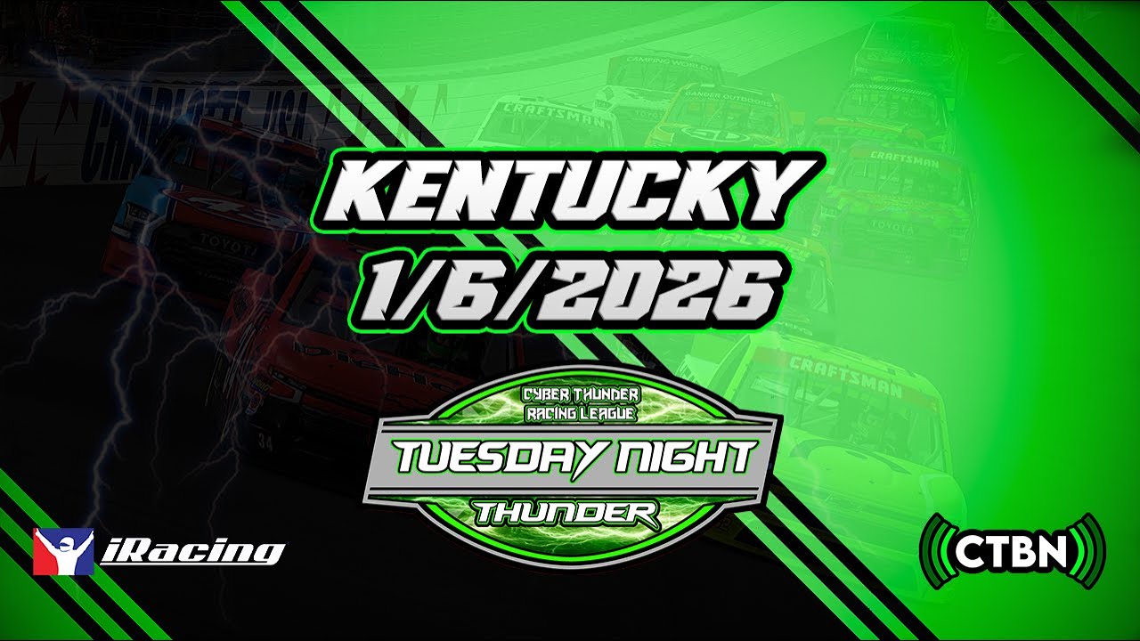 Cyber Thunder Racing League | Race 18 of 23 | Kentucky Speedway