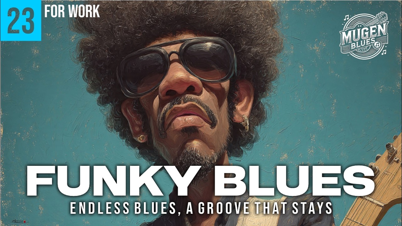 🔥 Smooth Funky Blues to Finish Strong | Funky Blues for Work | Vol. 23