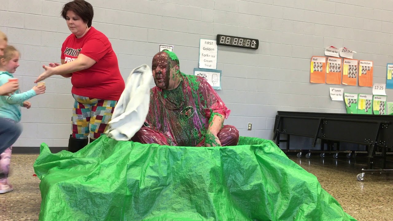 Students slime principal at Northwest Early Elementary