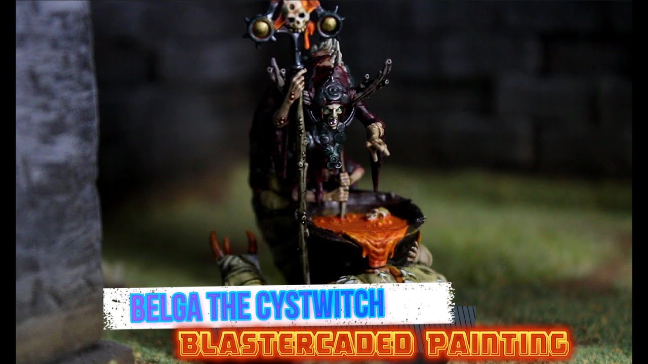 How To Speed Paint Warhammer Quest Dark Water: Belga The Cystwitch