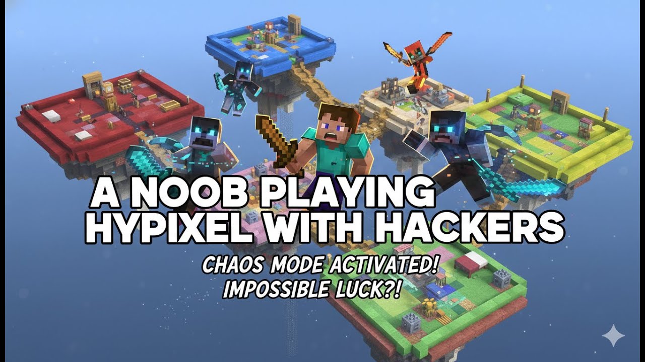 A Noob playing Hypixel with Hackers
