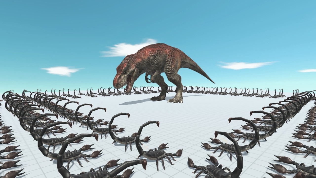 Dinosaur Strength Test: Which Dinosaur Can Pass The Insect Bridge | ARBS Simulation