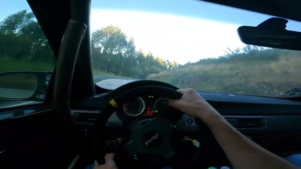 [POV 4K]  Custom Racetec BMW M3 e92! Backroads blast