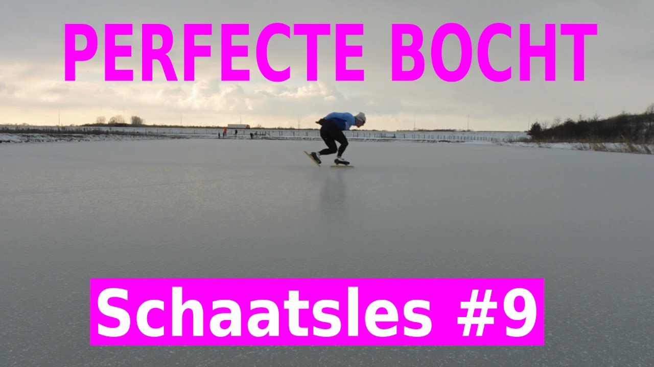 De PERFECTE bocht, klein en compact, schaatstechniek les #9