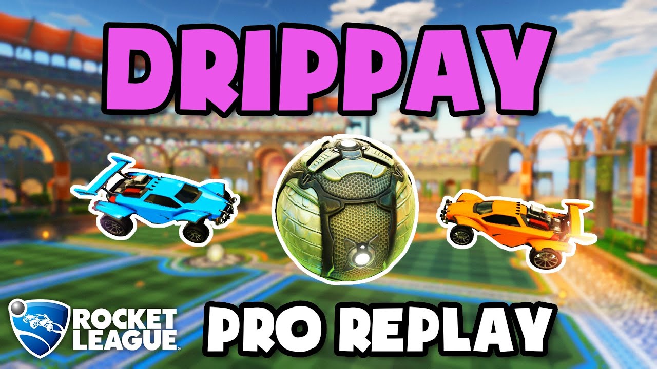 Drippay Pro Ranked 2v2 POV #87 - Rocket League Replays