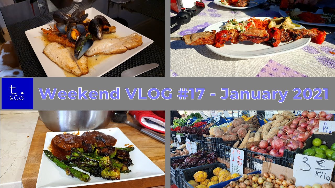 Expats in Torrevieja | Weekend Vlog #17 | street food at lemon tree market | new fish dish at home