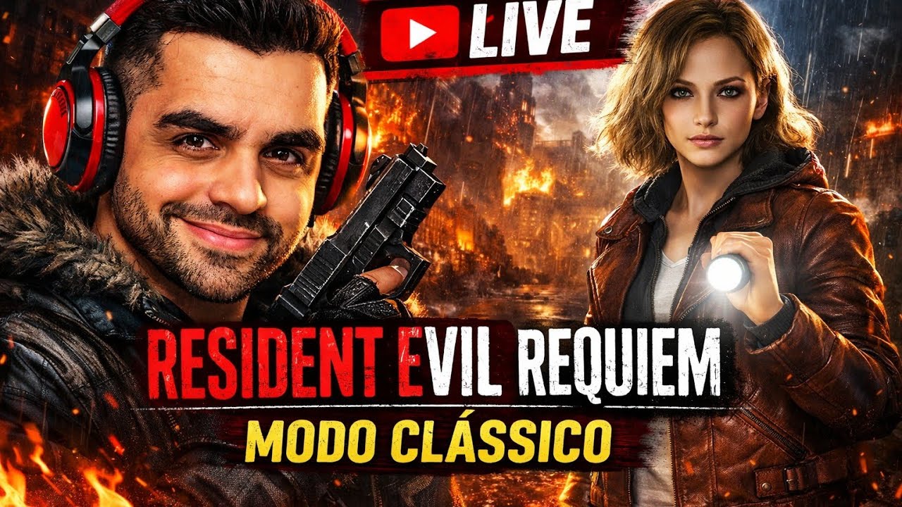 Resident Evil requiem 1° VEZ jogando parte 1