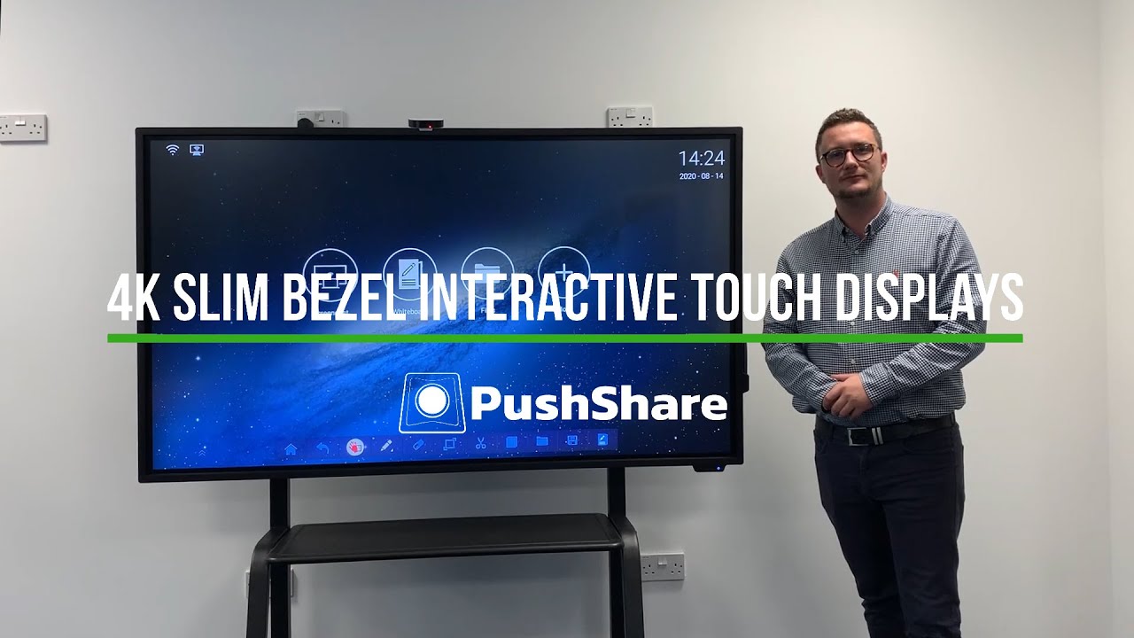 4K Slim Bezel Interactive Touch Displays from Allsee Technologies