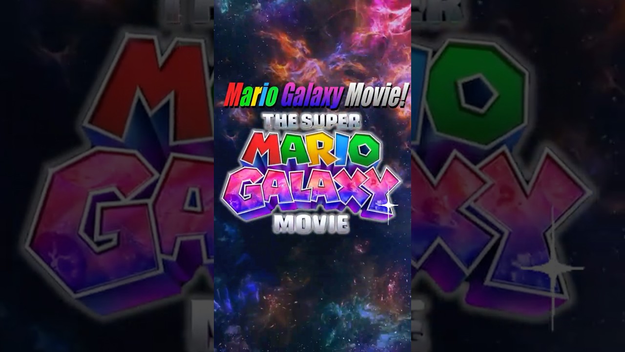The Mario Galaxy Movie! #news