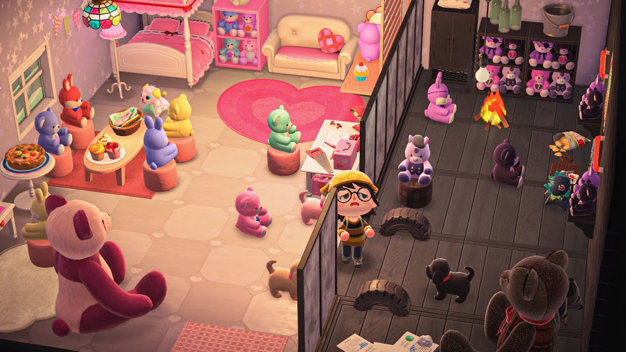 RICCHEZZA vs POVERTÀ la stanza speciale dell'hotel di Animal Crossing