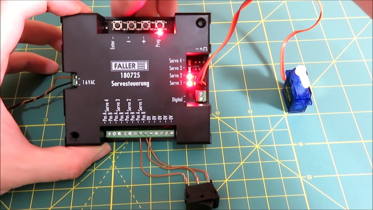 Faller 180725 - Servo control - Servoeinstellung - servodekodér pro nastavení serva