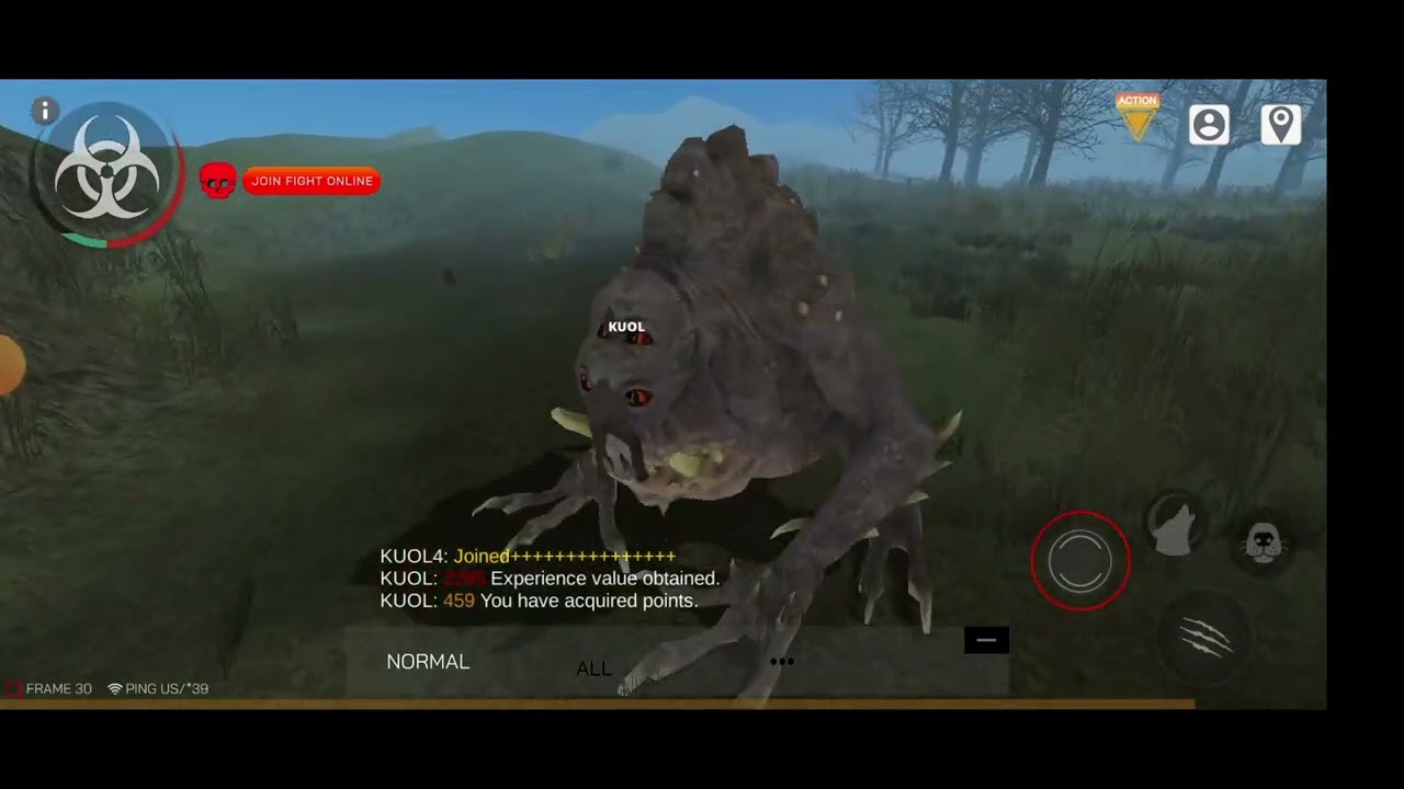 Killing some strong monsters from different maps in Dog Online Monster Virus