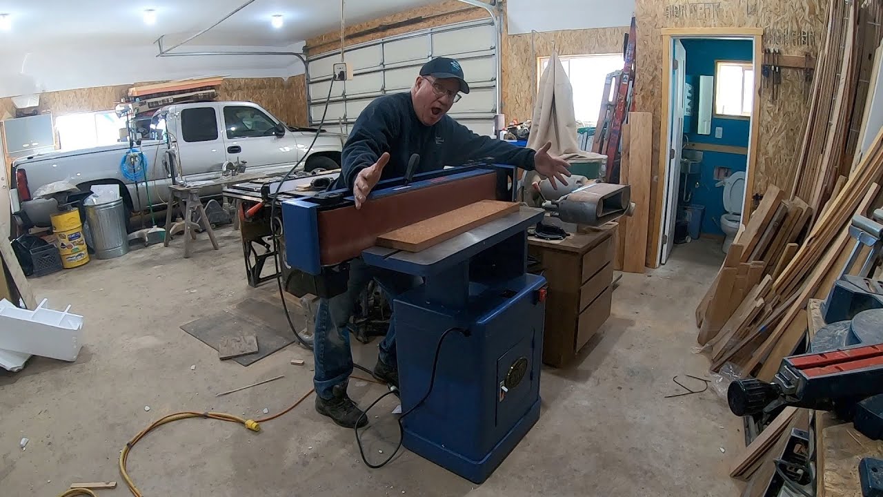 New Oliver Edge Sander, Unboxing, Setup, And Test