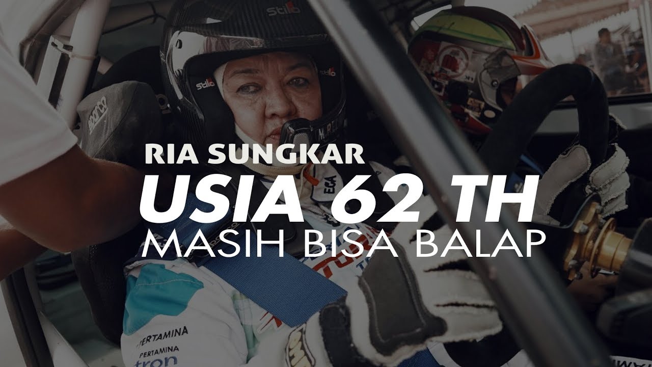 Pembalap Wanita Paling Senior Di Indonesia, umur 62th Ikut Rally | Ria Sungkar Onboard Cam