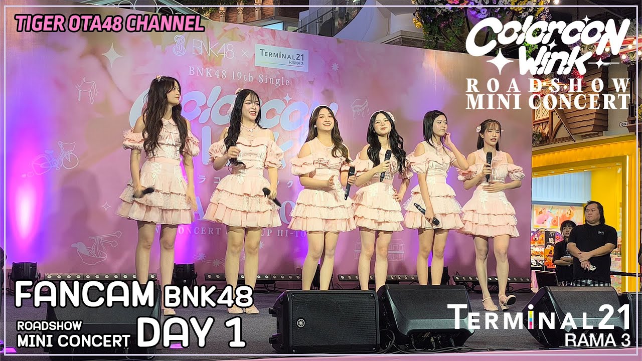 [Fancam] BNK48 @ Colorcon Wink Roadshow Mini Concert Day 1 Terminal 21 Rama 3 [FULL]