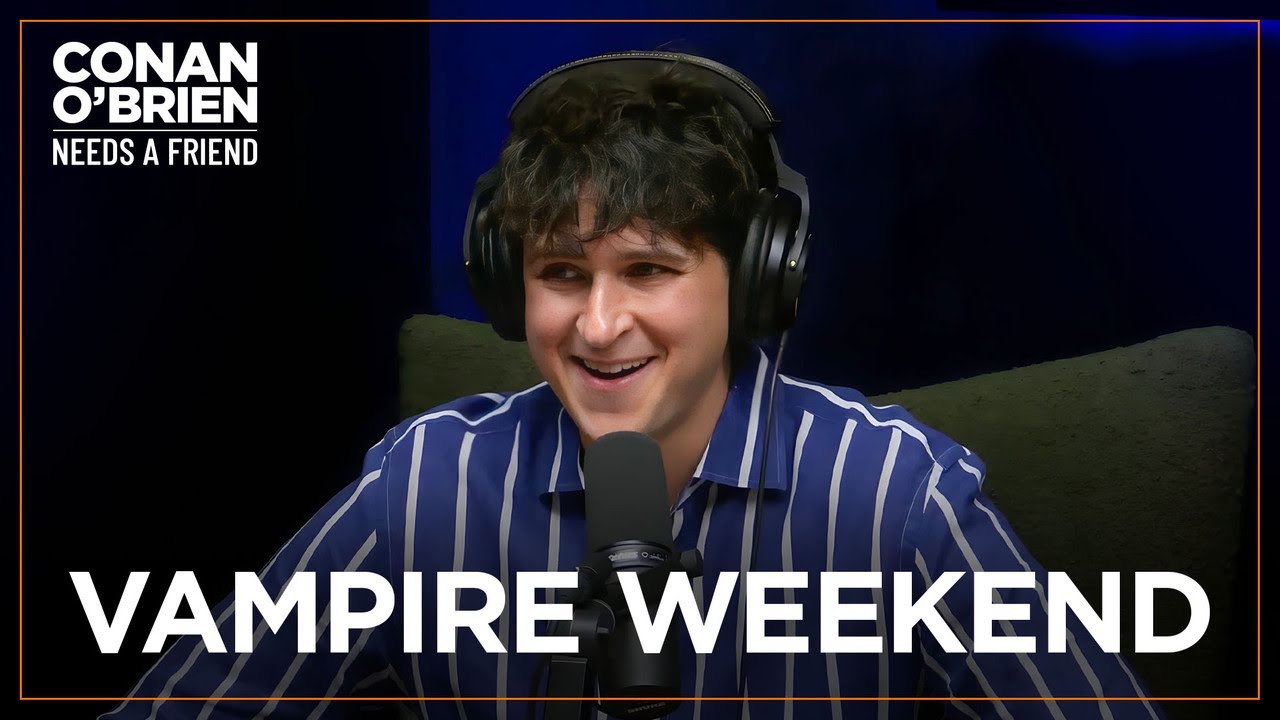 Ezra Koenig Was A Public School Teacher Before Vampire Weekend | Conan O'Brien Needs A Friend