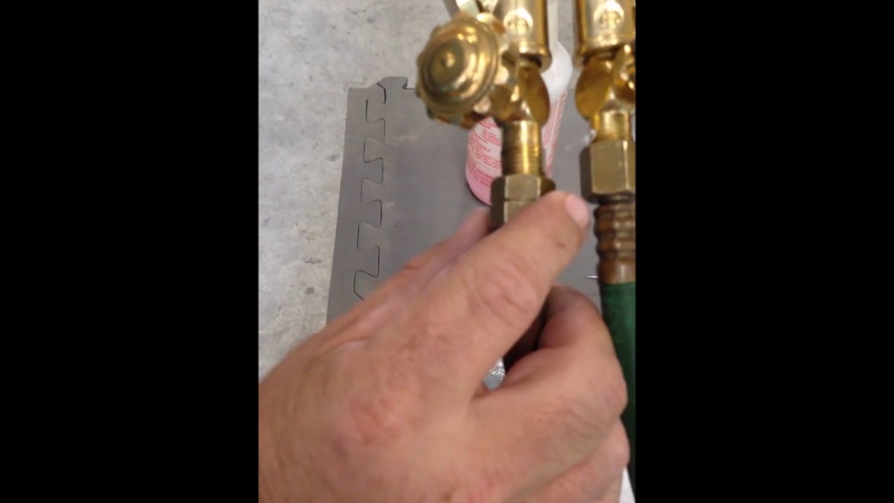 Victor Style Torch 315FC Large Type (Setup and Leak Check)