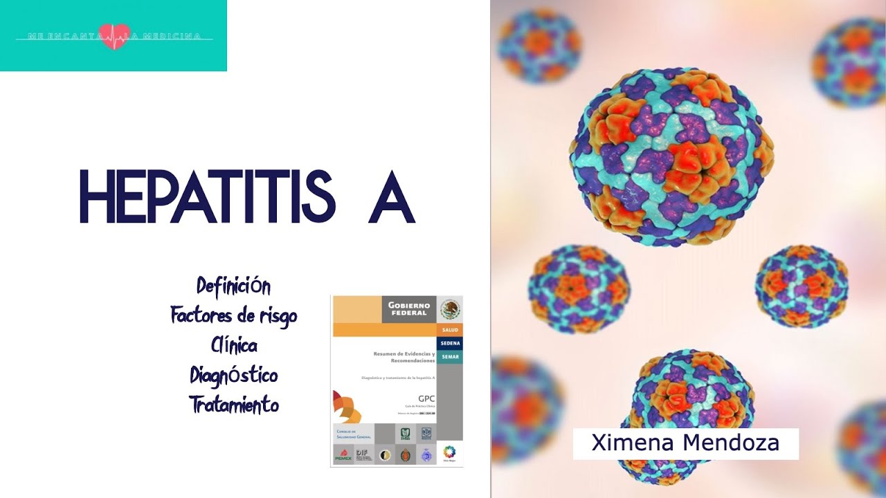 HEPATITIS A: clínica, diagnóstico, tratamiento ¿Qué nos dice la GPC?  #ENARM