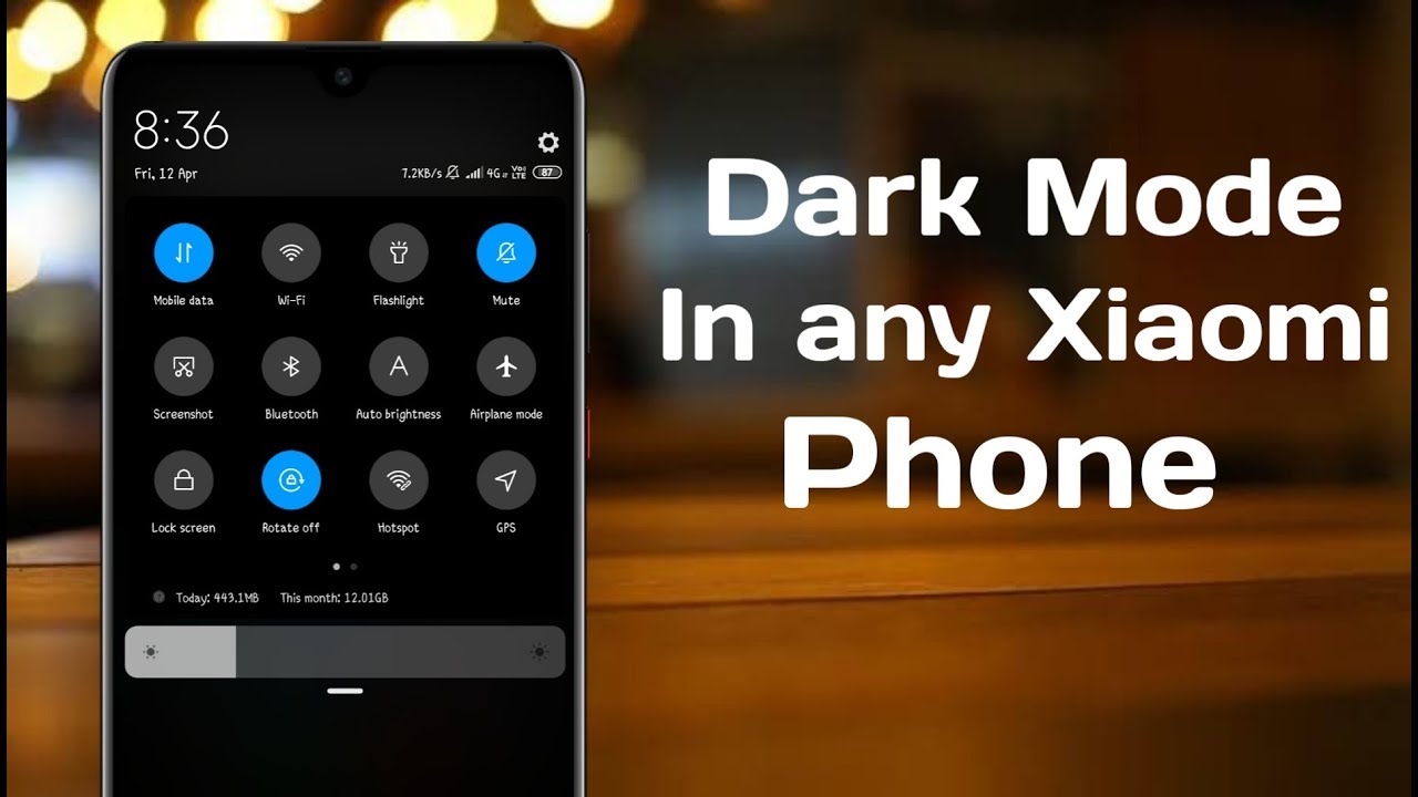 How to enable dark mode in any xiaomi phone running on Miui 10 || For stable users 🔥🔥