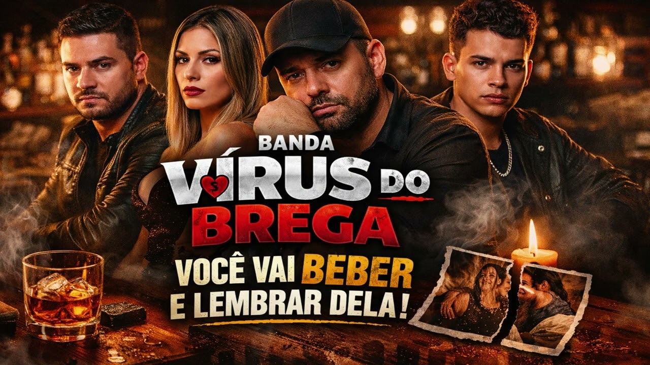 Você Vai Beber e Lembrar Dela 💔 | Banda Vírus do Brega | Sofrência de Bar
