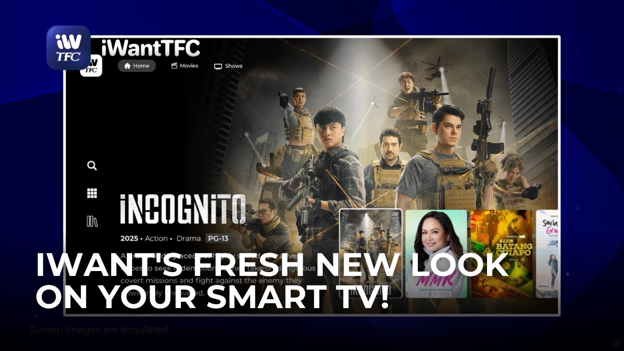 BIGGER. BETTER. BOLDER. iWant's FRESH NEW LOOK on your Smart TV!