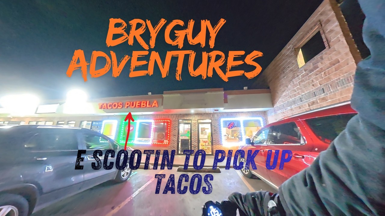 E SCOOTER | SPLACH TITAN 10 PLUS | PICKING UP TACOS
