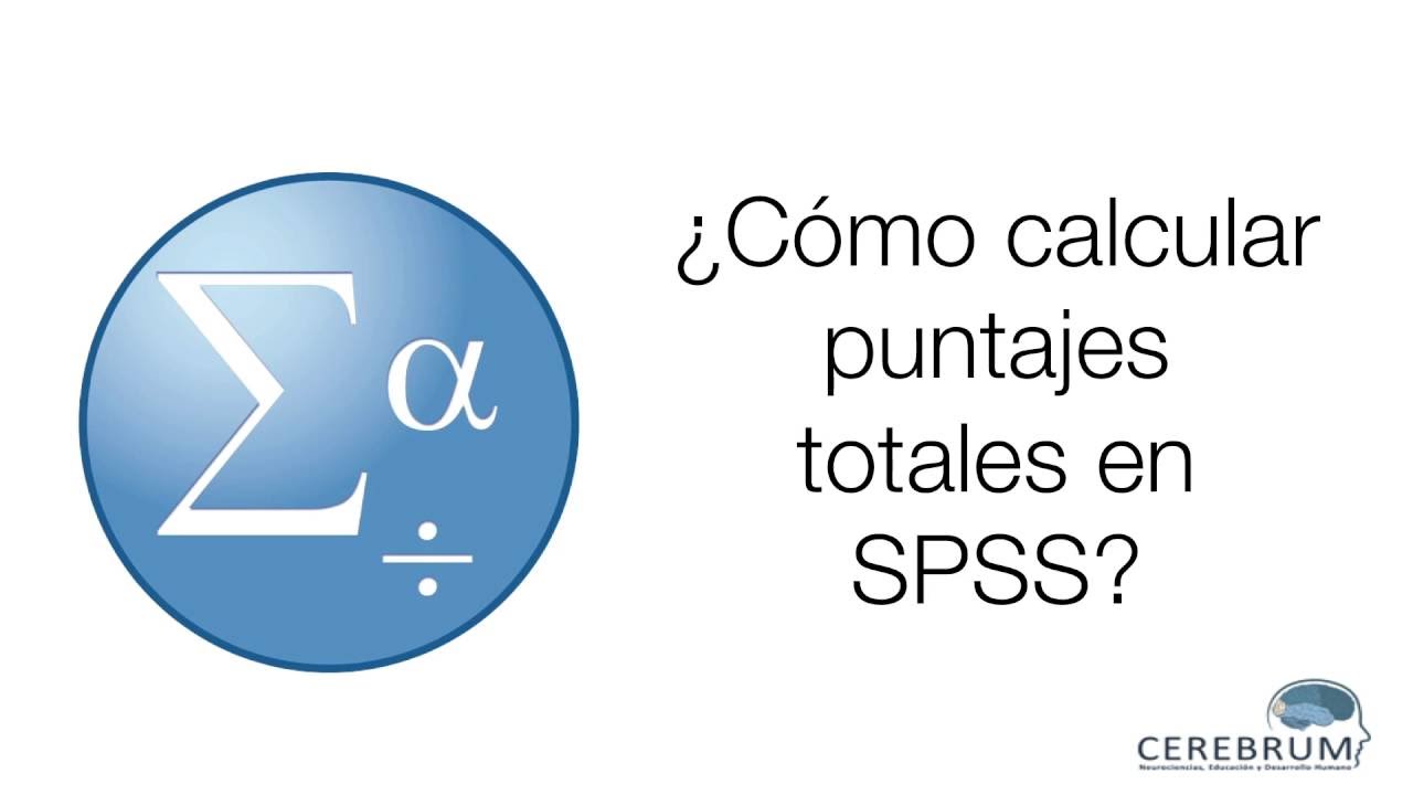 #investigatips 3 | Cómo calcular puntajes totales usando SPSS