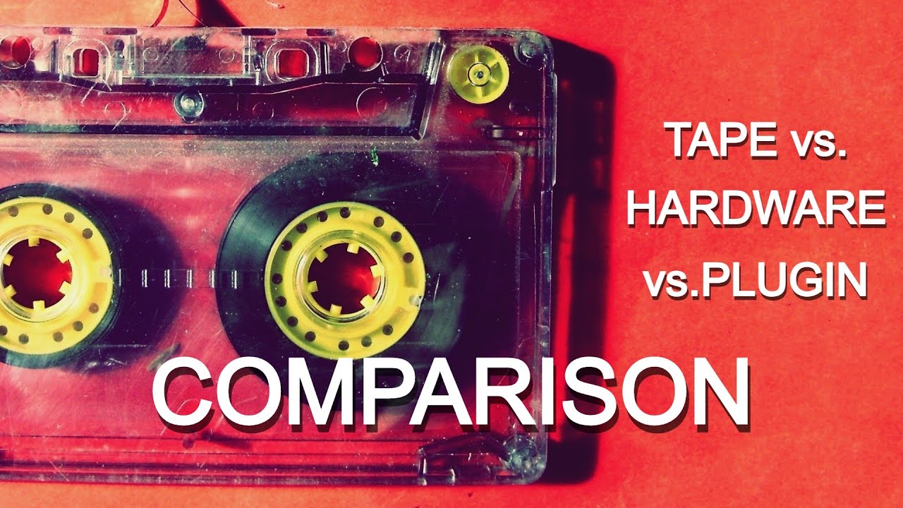 Comparison | Tape vs hardware vs plugin saturation/compression