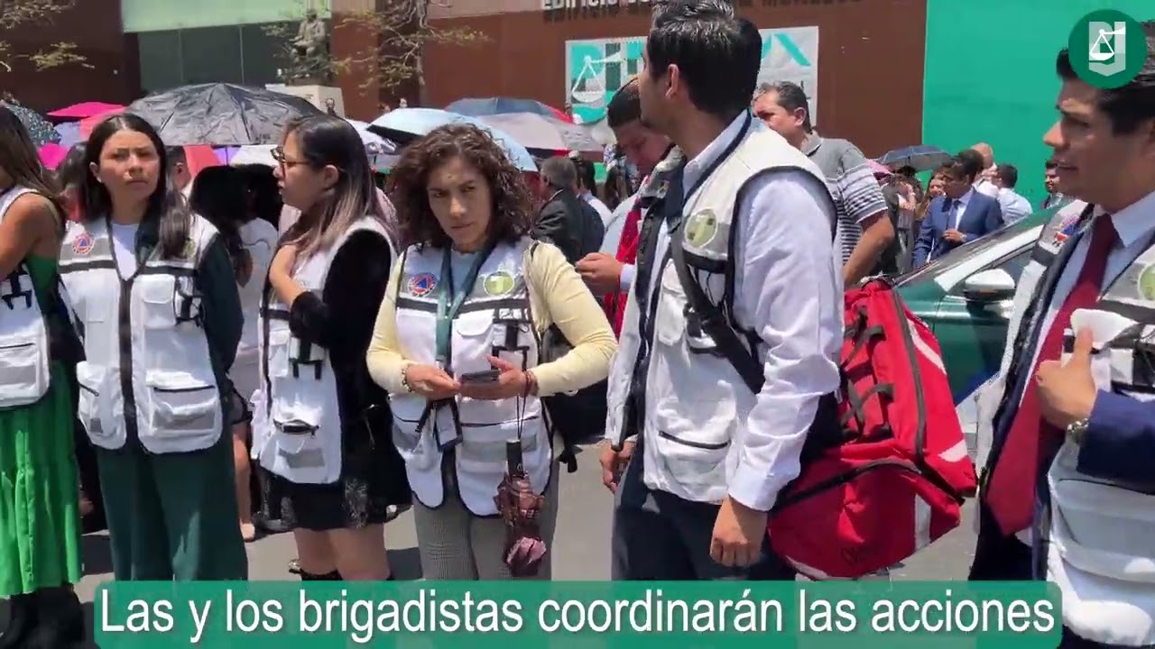 Primer Simulacro 2026 | Preparaci&oacute;n y Protocolos ante Sismo en el PJCDMX