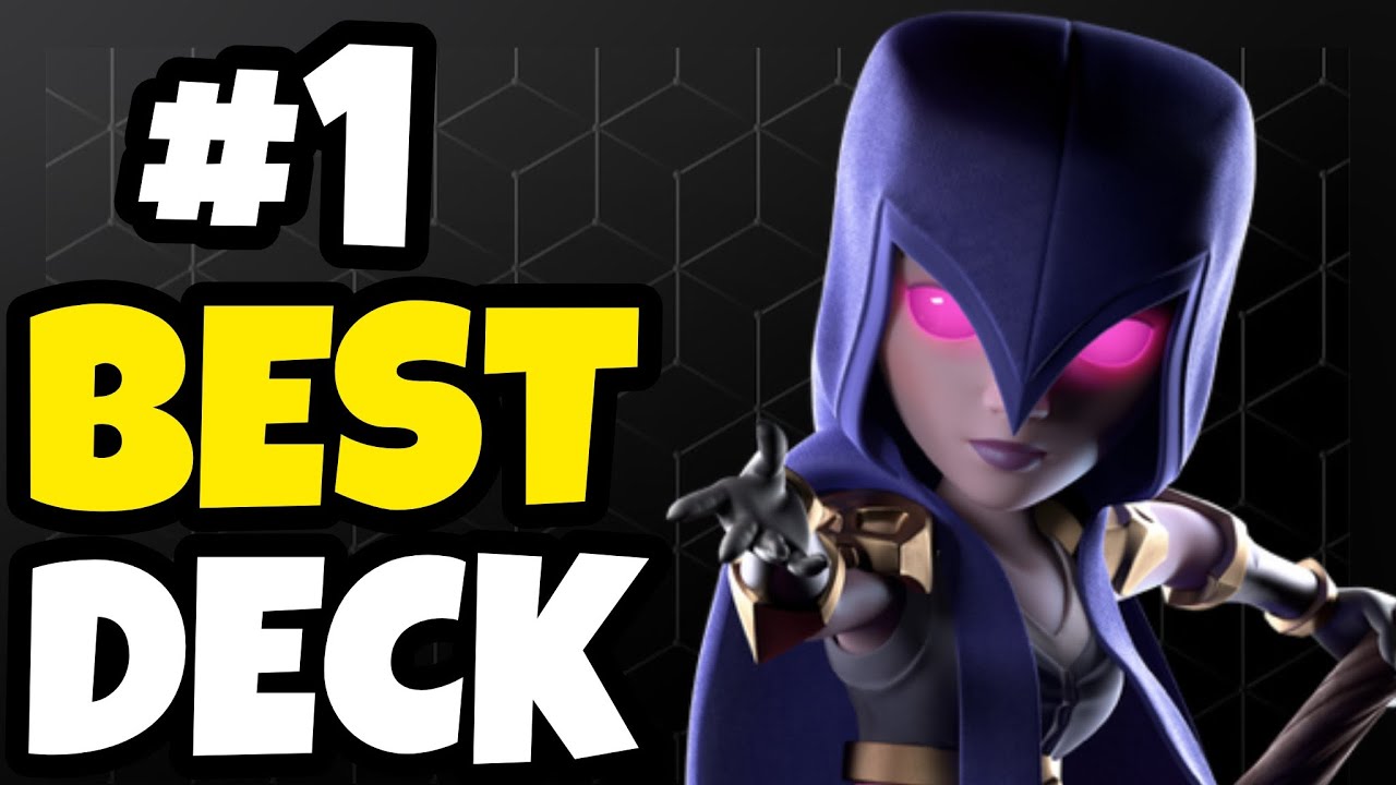 BEST WITCH DECK in CLASH ROYALE