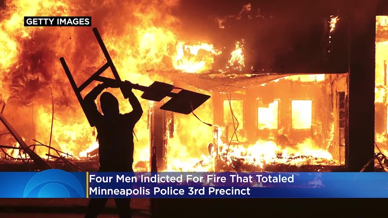 4 Men Indicted For Fire That Totaled Minneapolis Police 3rd Precinct