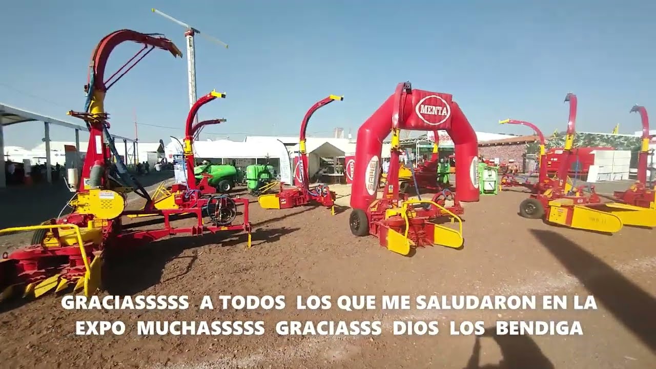 IMPLEMENTOS AGRICOLAS EN LA EXPO AGRO ALIMENTARIA IRAPUATO 2023.