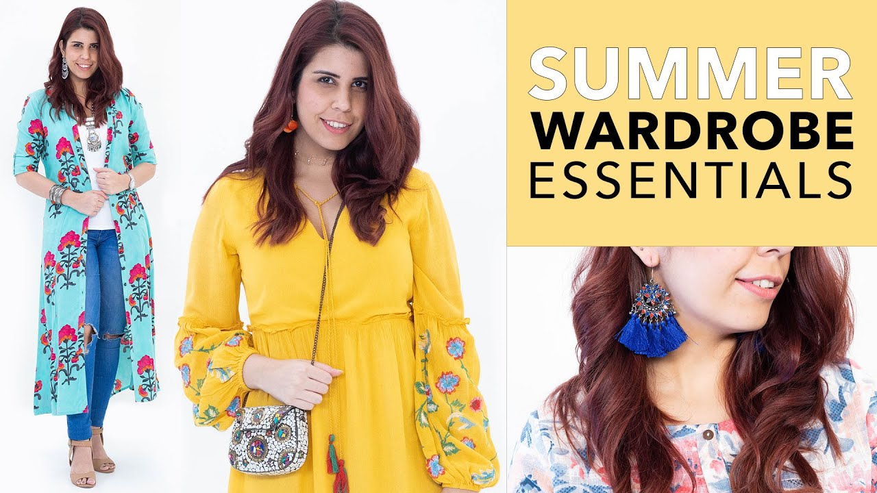 5 Essentials For Your Summer Wardrobe | Style Tips For Girls