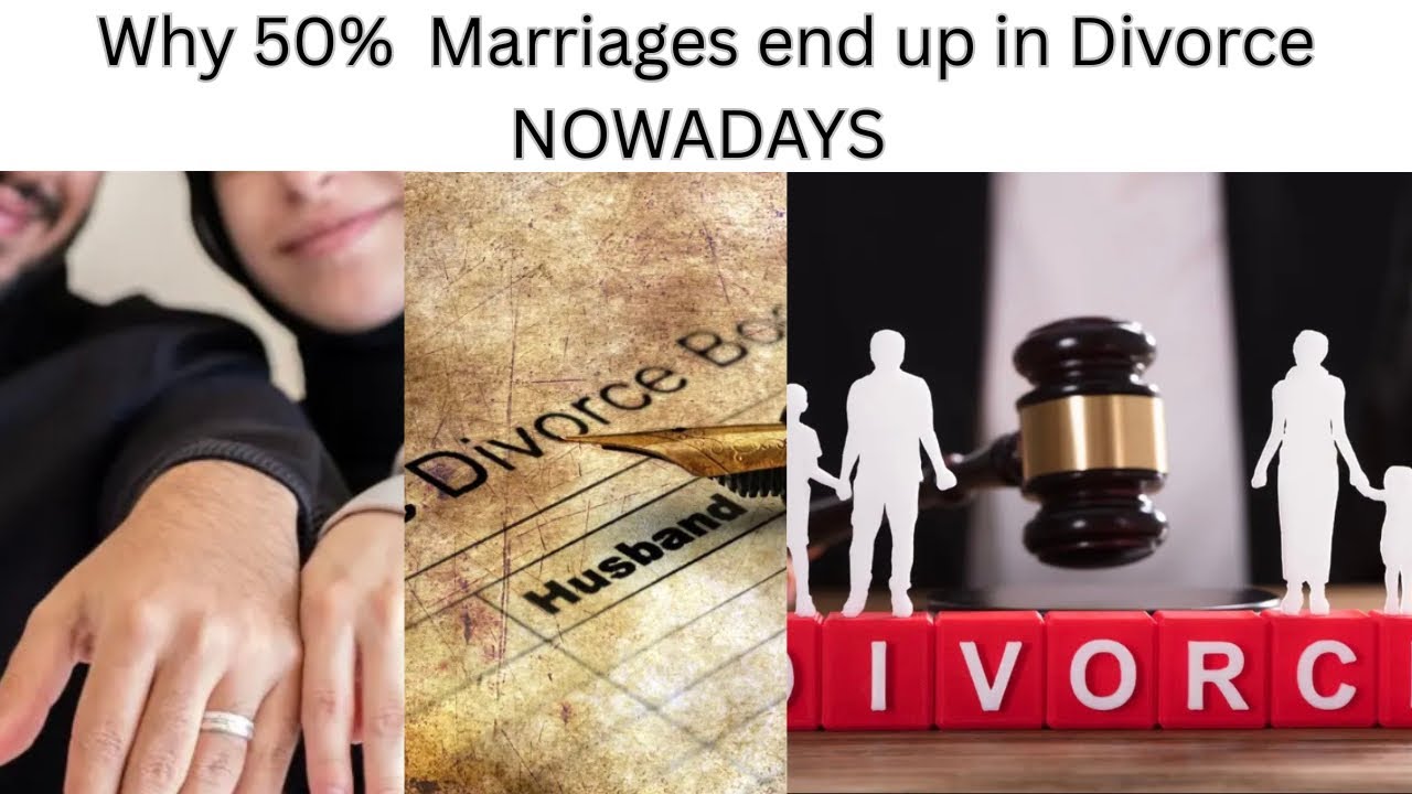 Why Divorce rate so high in today&rsquo;s Muslim society #Divorce#family#facts