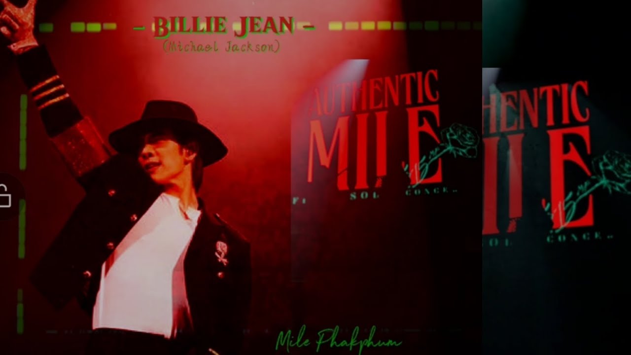 Billie Jean (Michael Jackson) | by Mile Phakphum | #authenticmileconcert #milephakphum