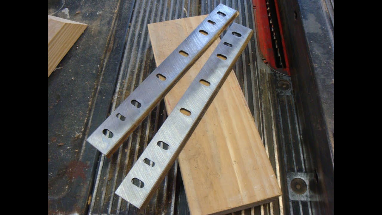 Jig to Sharpen Planner Blades