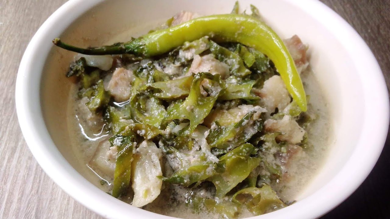 Winged Beans in Coconut Milk